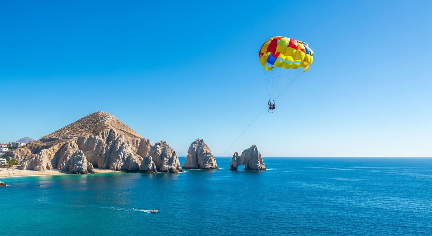 Parasailing in Cabo San Lucas